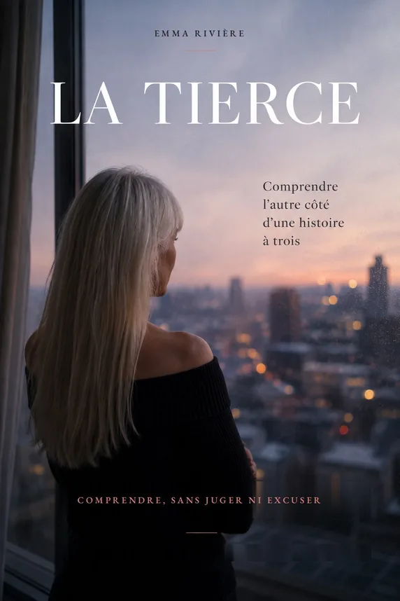 Livre La Tierce d'Emma Rivière pour les femmes qui aiment un homme déjà engagé